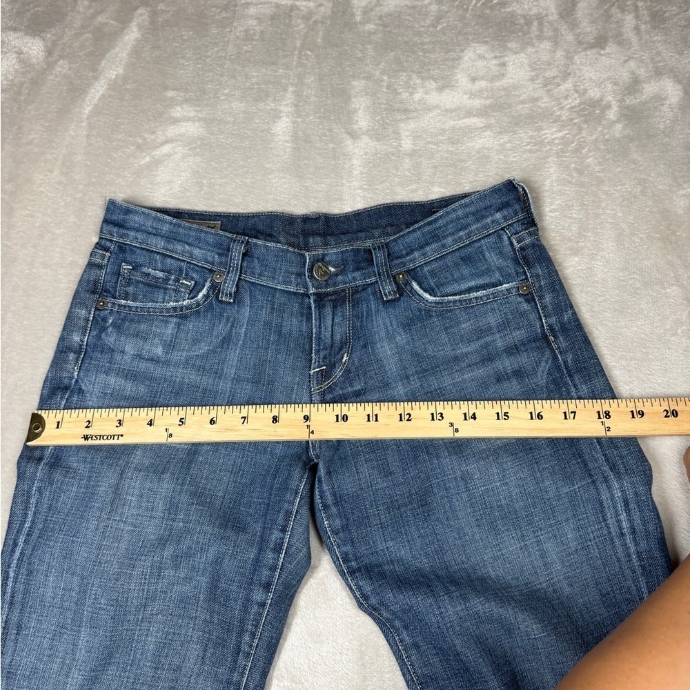 Vintage Y2K Citizens of Humanity COH Low Rise Bootcut Kelly Blue Jeans Size 26 - Picture 9 of 16